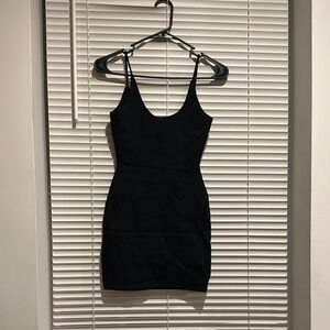 Elegant Black Sleeveless Dress